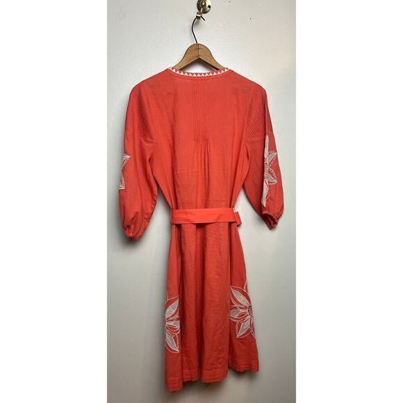 Vero Alfie Jupiter Mini Dress in Coral Sz. 1 (Small) - Picture 6 of 8
